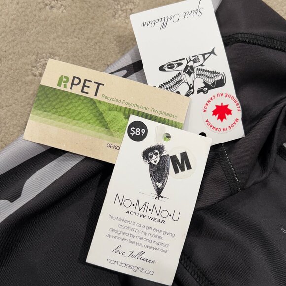 Nominou cropped leggings NWT (indigenous design) - Picture 4 of 6